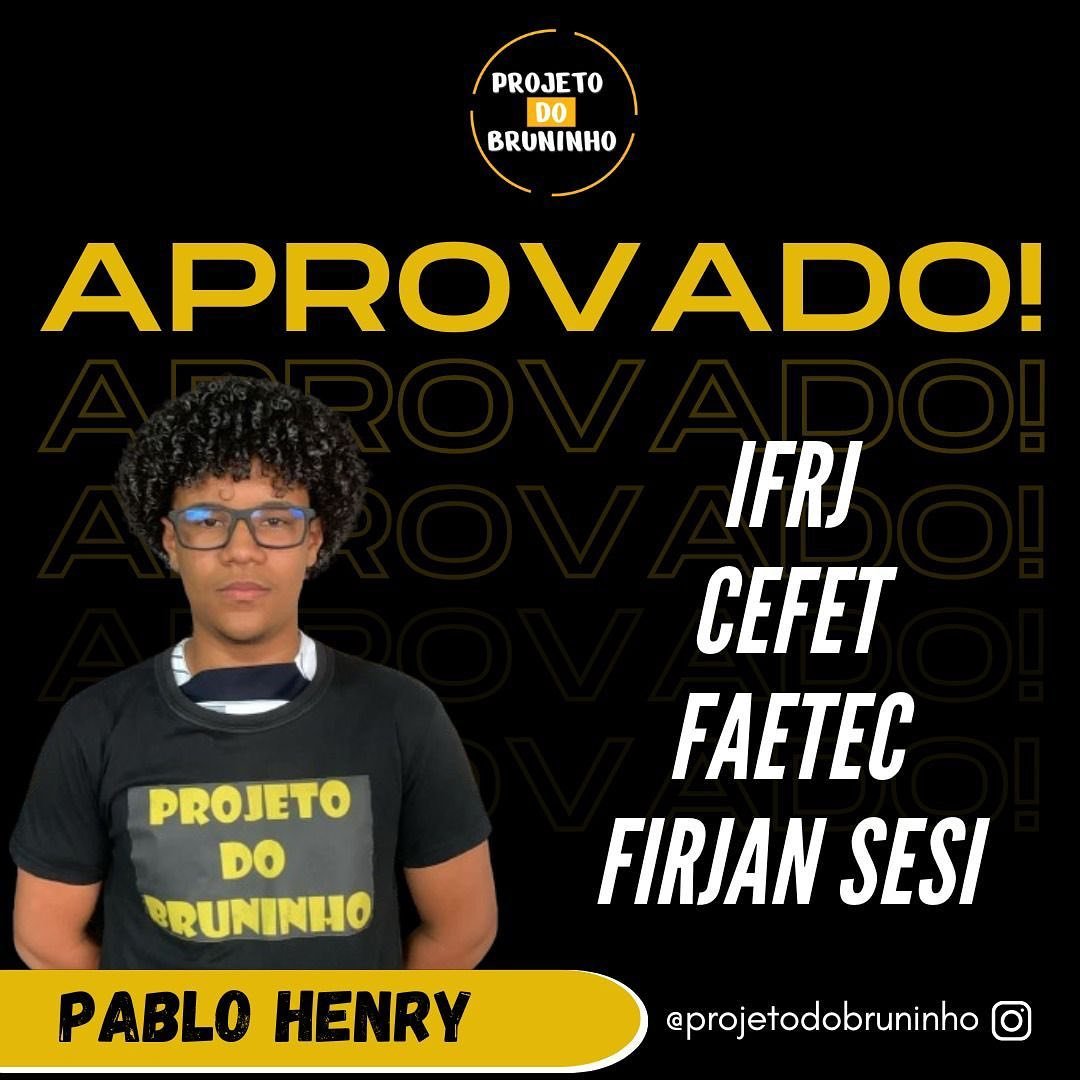 Registro de alunos e momentos do Projeto do Bruninho