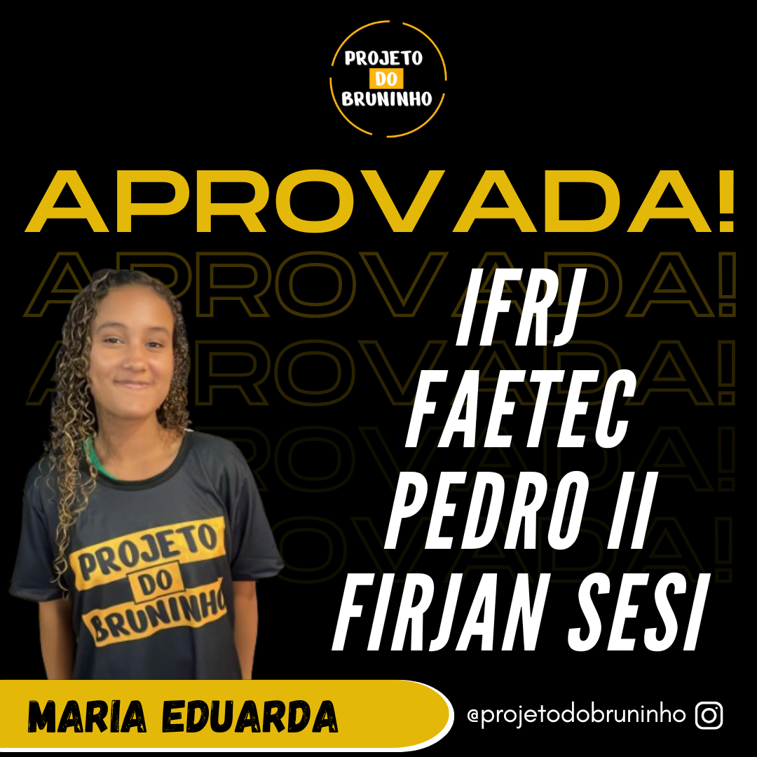 Registro de alunos e momentos do Projeto do Bruninho