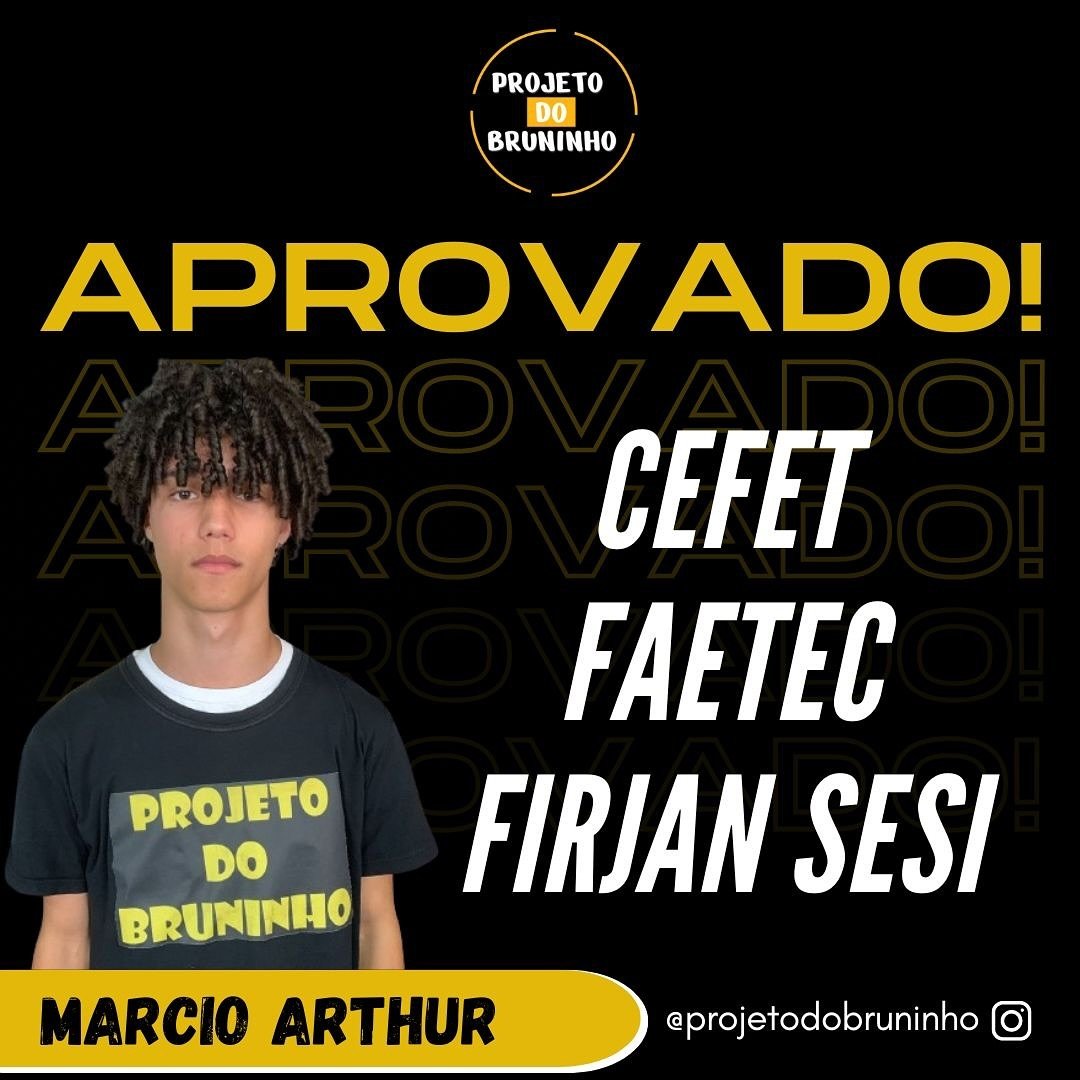 Registro de alunos e momentos do Projeto do Bruninho