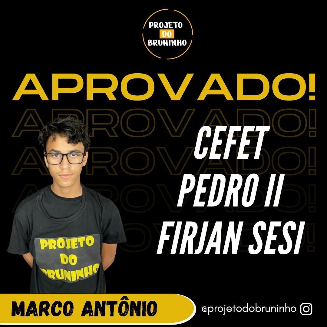 Registro de alunos e momentos do Projeto do Bruninho