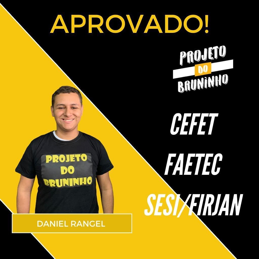 Registro de alunos e momentos do Projeto do Bruninho